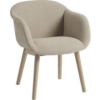 Muuto Fiber Soft Armstol Ecriture 240 / Eg - Stole Polyacryl Beige - 76565-OAK_240