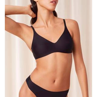 Triumph Pure Micro N BH uden bøjle, sort, Størrelse: 75A, Dame