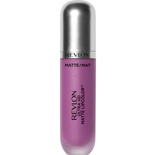 Revlon Ultra HD Matte Lipcolor Velvety Letv?gt Mat Liquid Lipstick i Plum Berry Crush (670) 02 Oz