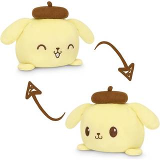 Teeturtle - den officielt licenserede originale Sanrio Plushie - Pompompurin - S?d sensorisk fidget -udstoppede dyr, der viser dit hum?r
