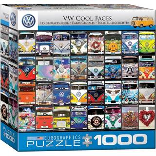 Eurografik 8000-0870 VW Cool Bus Puzzle (1000 stykker)