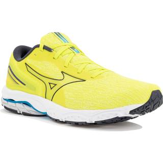 Mizuno Wave Prodigy 5 Neutral Running Shoe Men - Yellow, Dark Blue, Size 9.5 - yellow
