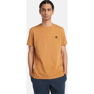 Timberland Brown Cotton Men T-Shirt