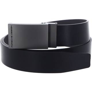 PORSCHE DESIGN Herren Gürtel schwarz Glattleder