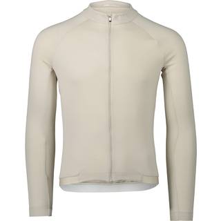 POC M's Thermal Lite LS Langærmet Cykeltrøje i Light Sandstone Beige - Størrelse Small