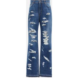 Dolce&Gabbana High-rise straight jeans - blue - XL+