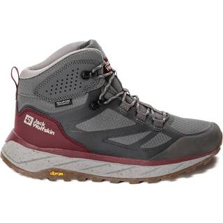 Jack Wolfskin Women's Terraventure Texapore Mid Dark Maroon, 37
