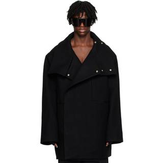 Rick Owens Wool coat - black - EU 50