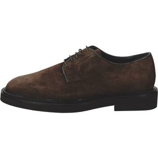 Jaczy Low Lace Sko, Dark Brown, 41