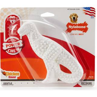 Nylabone Dura Chew Original Dental Dinosaur Chew Toy Dinosaur Style Varierer