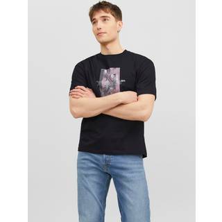 Jack & Jones Vesterbro Photo Tee SS Black