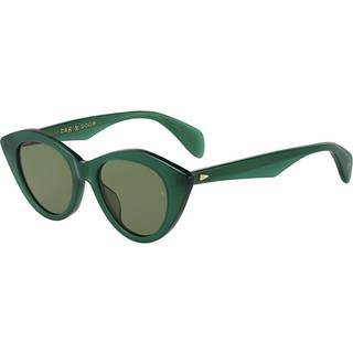 Rag & Bone RNB1028/S 1ED/QT 49 Solbriller Kvinder Grøn - Transparent Green - 49mm