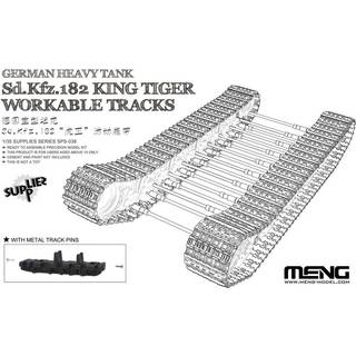 German Heavy Tank Sd.Kfz.182 King Tiger Workable Tracks