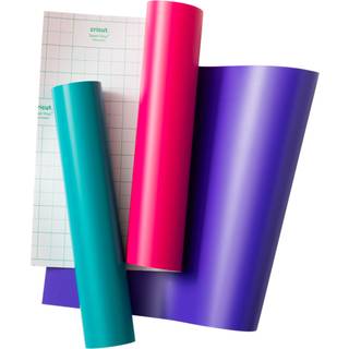 Cricut Joy Xtra Smart Vinyl Permanent 24 x 30 cm Sampler 3-pak - Rulleskøjter