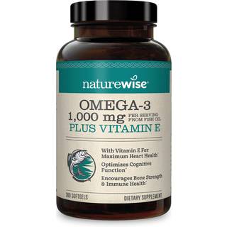 NatureWise Omega-3 Fiskeolie + Vitamin E