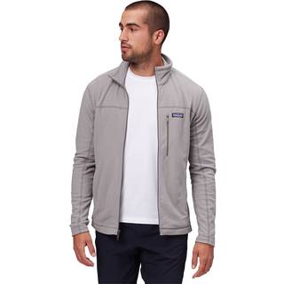 Patagonia Micro D Jacket Fleecejakke Herrer størrelse XL farve grå