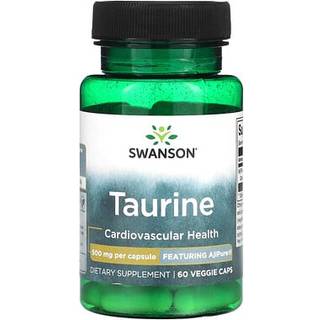 AjiPure Taurin, 500 mg - 60 vegetabilske kapsler