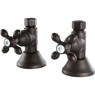 Kingston Brass CCK44155AX Straight Stop Luk ventilolie gnidet bronze