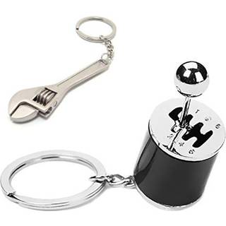GT // Rotorer Six Speed ???anual Gearbox Transmission Shift Fidget Toy Keychain [Gratis bonus: Mini Justerbar skruen?gle Keychain]