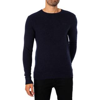 Superdry SUPERDRY Blue Essential Crew Jumper