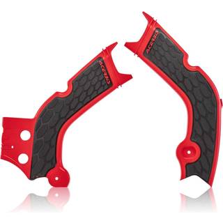 Acerbis X -Grip Frame Guard - R?d/sort (2736331018) En st?rrelse