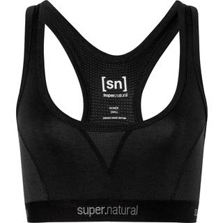 super.natural Women's Tundra 220 Semplice Bra Sports-bh Damer størrelse XS farve sort