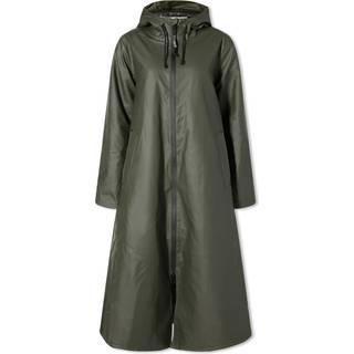 Mosebacke Long Winter Jacket Green - Green - XXXS
