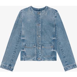 Givenchy Chain-detail denim jacket - blue - M