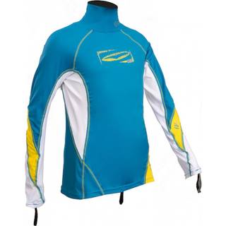 GUL Junior langærmet rash guard-JNR M