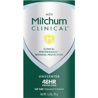 Mitchum m?nd klinisk bl?d solid antiperspirant deodorant uscenteret 1,6 ounce
