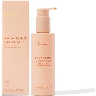 Karuna Balancing Facial Cleanser med r?d kl?ver Snow Mushroom Lavendel Blomstervand Hydrerende beroligende skummende ansigtsvask ansigtsrens 150