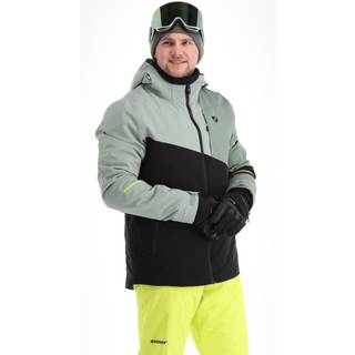 Ziener Timpa Jacket S BLACK/GREEN MUD