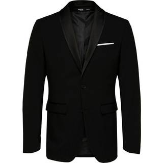 Selected Logan Shawl Tux Blazer Black