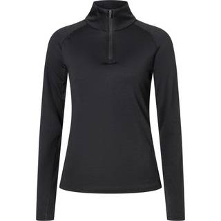 super.natural Women's Arctic230 Zip 1/4 Jet Black, L