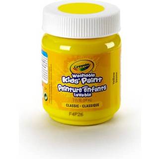 Crayola vaskbare b?rn maling 2 oz gul