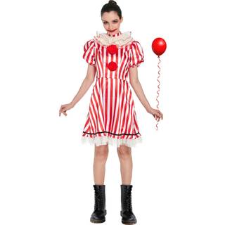 Bloody Clown Womens Costume | En størrelse passer mest
