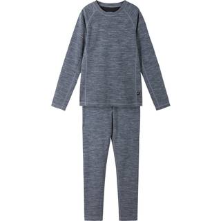 Reima Villoista Skiundertøj, Grey Melange, 150
