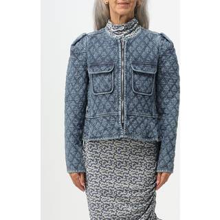 Marant Etoile Deliona quilted cotton jacket - blue - XXS