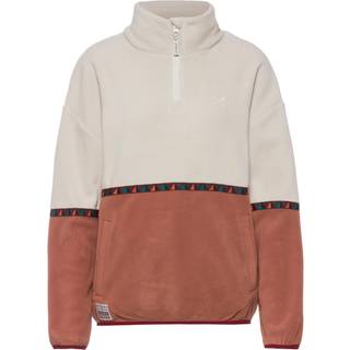 Iriedaily Holina Fleece Troyer Half-Zip Fleecepullover - L - cedar wood