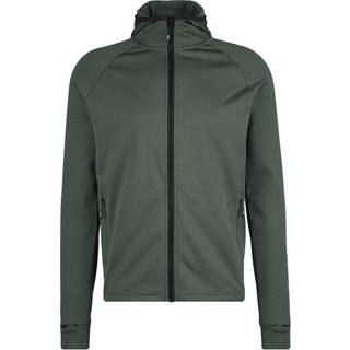 Stoic AlsterbroSt. Stretch Fleece Hoody Fleecejakke Herrer størrelse S farve olivengrøn