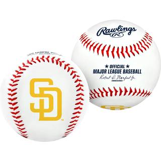Rawlings MLB San Diego Padres Team Logo Baseball Official White