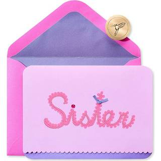 Papyrus f?dselsdagskort til s?ster (fantastisk s?ster utrolig ven)