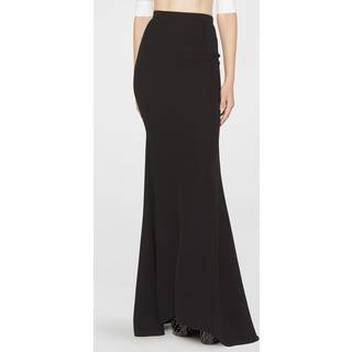 Valentino Silk maxi skirt - black - XXXS