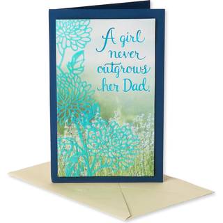 Amerikanske hilsener f?dselsdagskort til far fra datter (min helt)