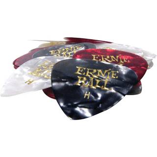 Ernie Ball Guitar v?lger tunge forskellige farver 24-pack (P09168)