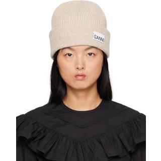 Ganni hue - A5369 Structured Beanie brazillian sand