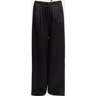 Proenza Schouler White Label Hazel mid-rise wide-leg pants - black - M