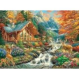 Buffalo Games - Alpine Serenity - 1000 stykker puslespil med skjulte billeder