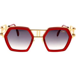 Cazal 677 002 46 Solbriller Mænd Rød - Transparent Red - 46mm