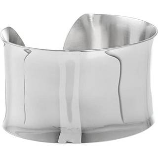 Lavari Jewelers 1,5 tommer bred åben almindelig manchet bangle armbånd til kvinder I 6,75 tommer langt armbånd I rustfrit stål bangle til hende i